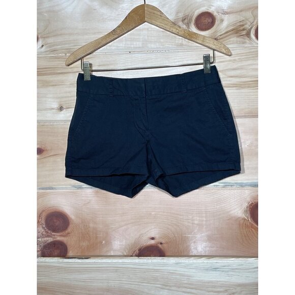 J.Crew chino black shorts. Women’s 0 - Picture 1 of 2